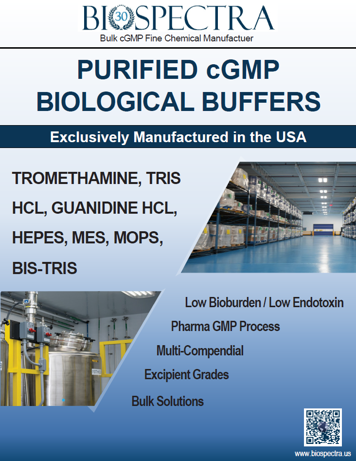 Purified cGMP Biological Buffers